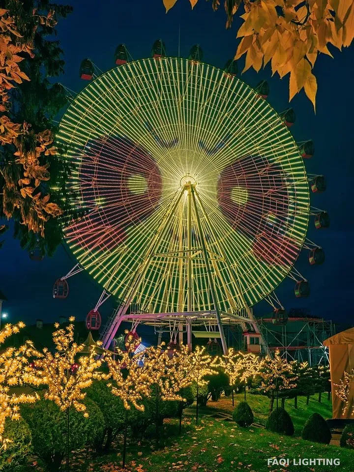 Grande roue de 42 m du parc municipal de Grodno, Biélorussie