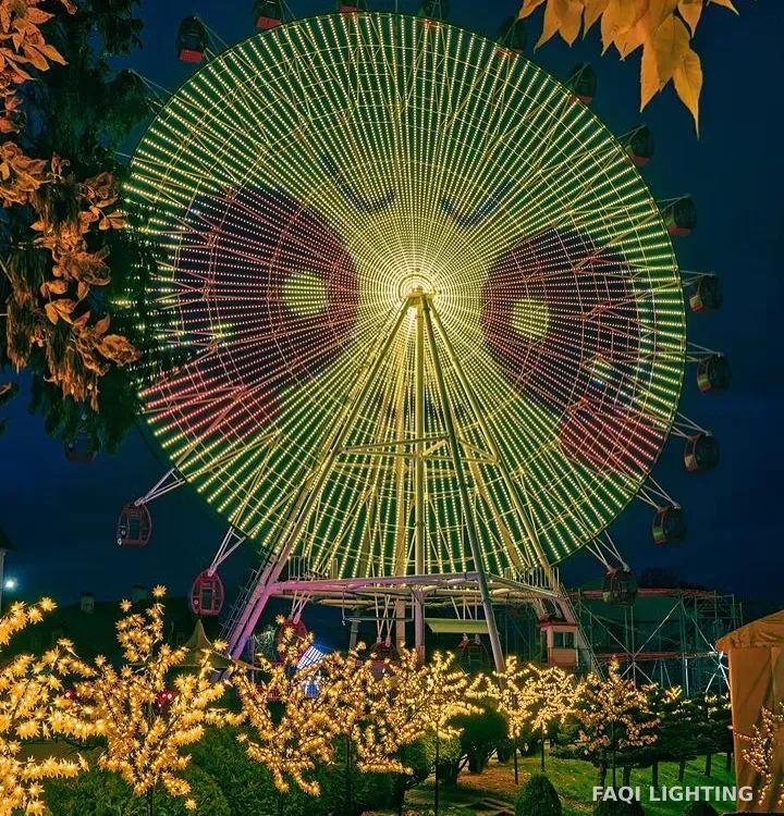 Grande roue de 42 m du parc municipal de Grodno, Biélorussie