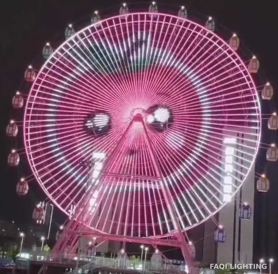 河南濮阳卓越梦幻乐园46米摩天轮