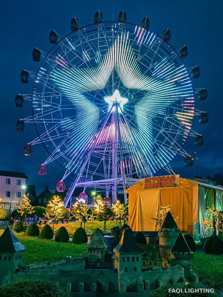 Grande roue de 42 m du parc municipal de Grodno, Biélorussie