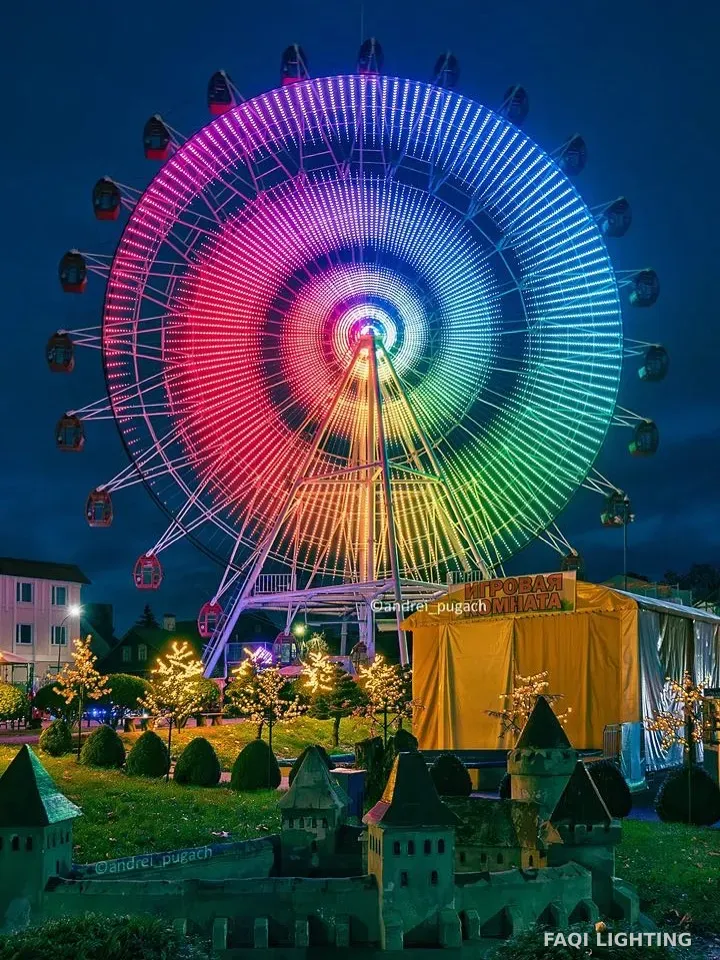 Grande roue de 42 m du parc municipal de Grodno, Biélorussie