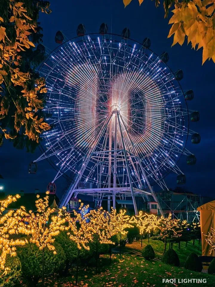 Grande roue de 42 m du parc municipal de Grodno, Biélorussie